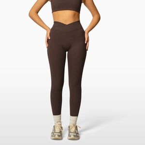 437 leggings- medium- brown